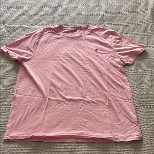 Ralph Lauren Men’s Pink Short Sleeve Tee Shirt